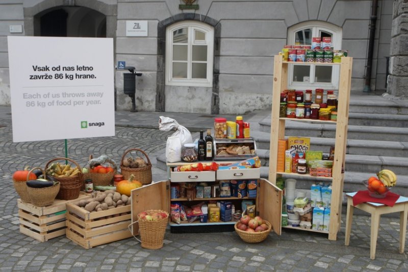 Vsak od nas zavrže 86 kg hrane letno