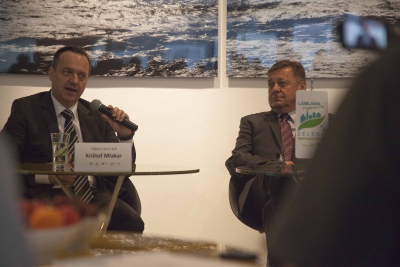 Direktor JP Vodovod-Kanalizacija, Krištof Mlakar, je povedal, da je proti privatizaciji vode. (arhiv JP VO-KA)